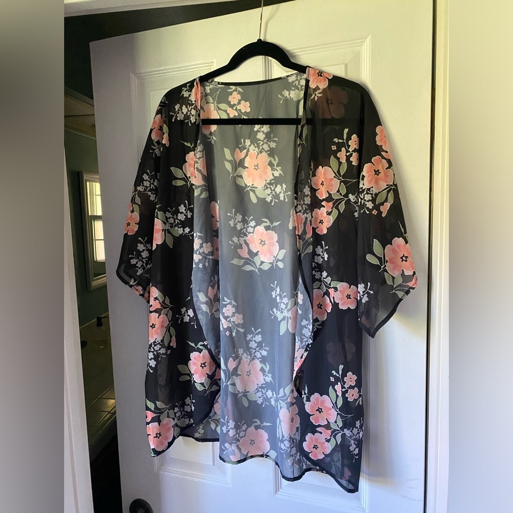 Floral kimono